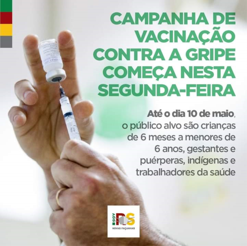 CRONOGRAMA VACINA CONTRA GRIPE
